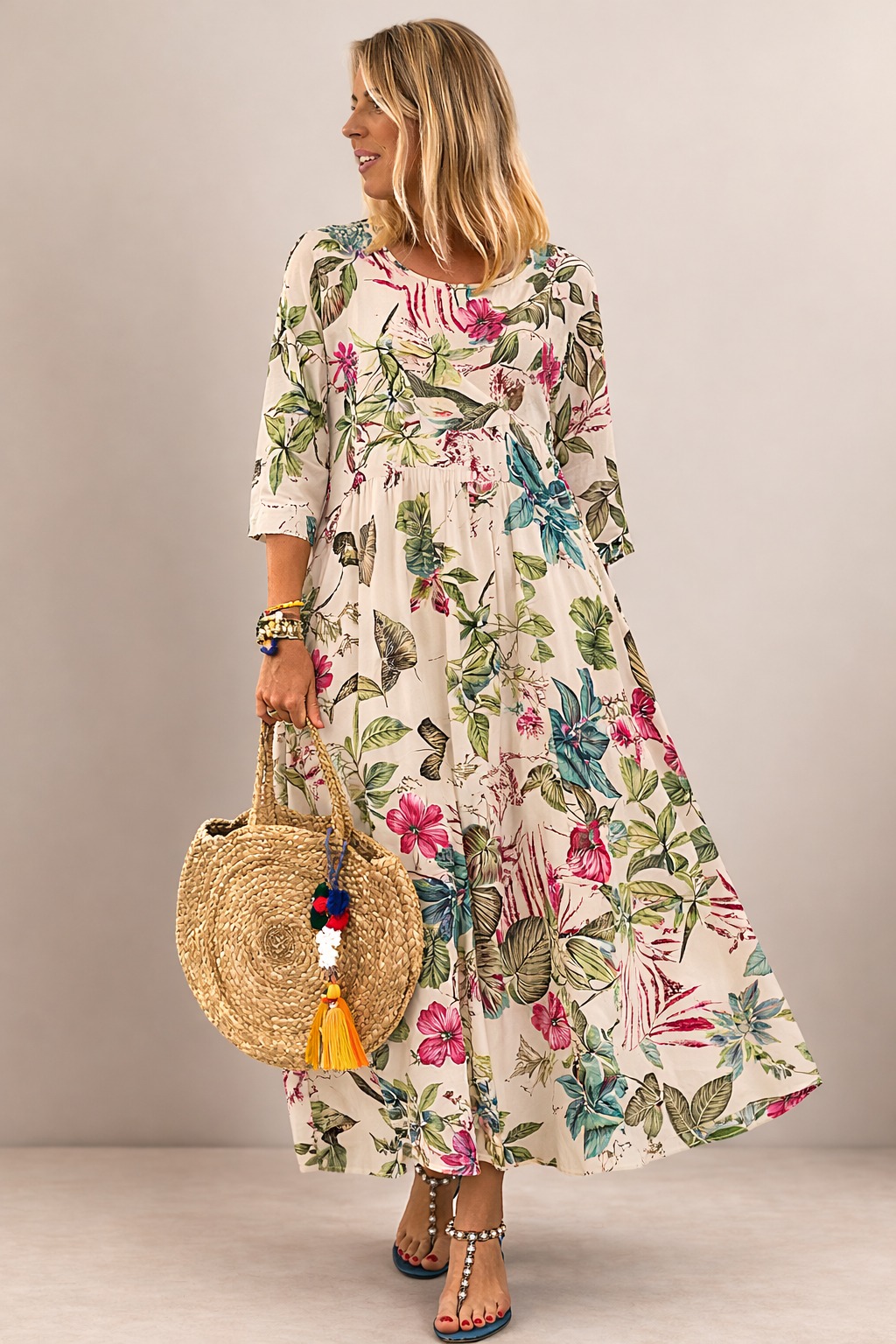 Femme Short Sleeve Sundress